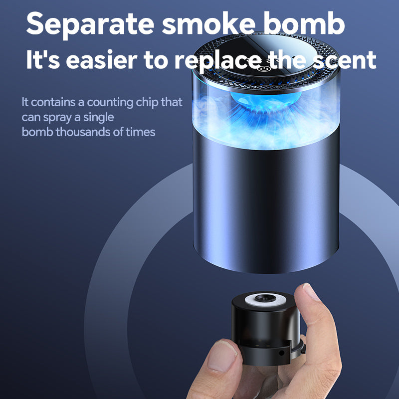 Atmospheric Galaxy Car Humidifier – Ultrasonic Smart Scent Diffuser