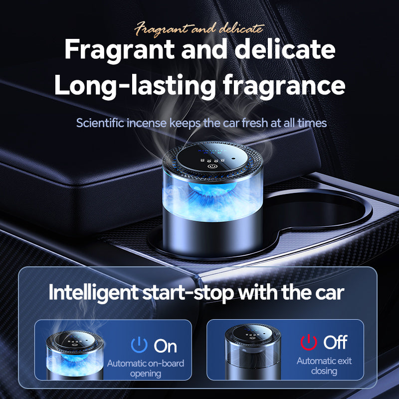 Atmospheric Galaxy Car Humidifier – Ultrasonic Smart Scent Diffuser