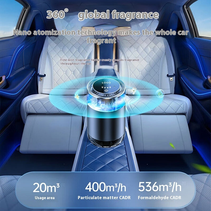 Atmospheric Galaxy Car Humidifier – Ultrasonic Smart Scent Diffuser